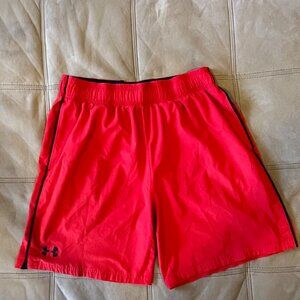 Under Armour Men's Red 7" Shorts – Size Large